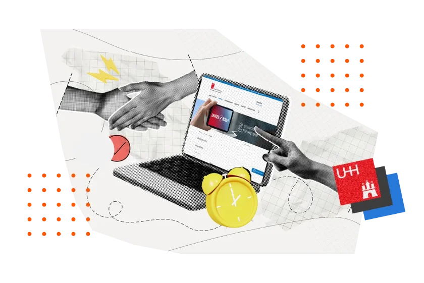 University of Hamburg Lehre-Navi platform illustration